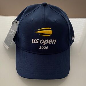 NWT US Open 2025 Navy Logo Baseball Cap
